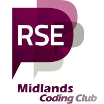 RSE Midlands Coding Club Logo